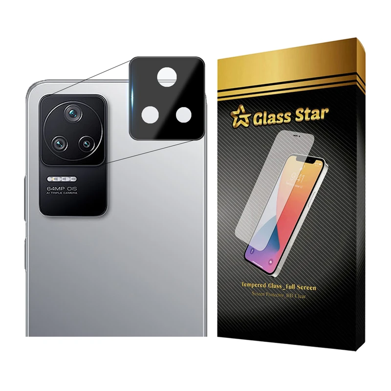  محافظ لنز دوربین گلس استار مدل LENSFS مناسب برای گوشی موبایل شیائومی Poco F4 / Redmi K50 / Redmi K50 Pro