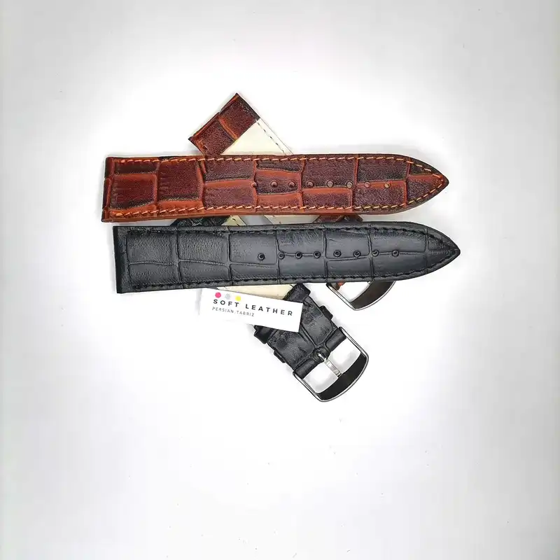بند و پین ساعت مچی چرم سافت لدر مدل pa24