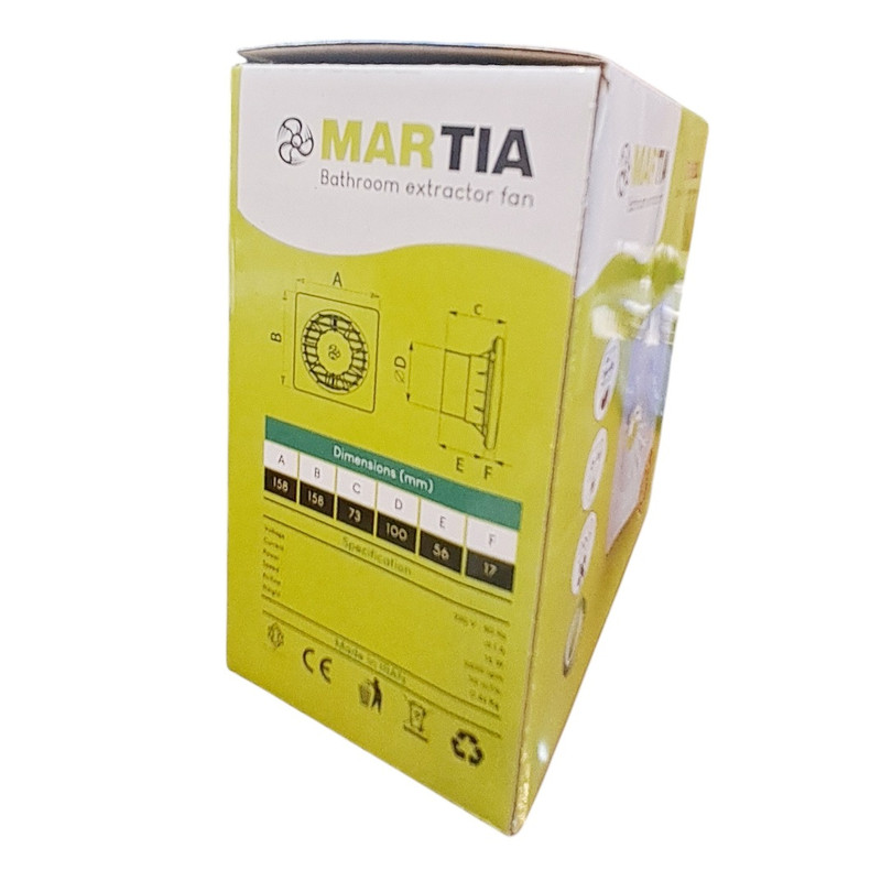 هواکش مارتیا مدل 10D کد 2400 مجموعه 2 عددی