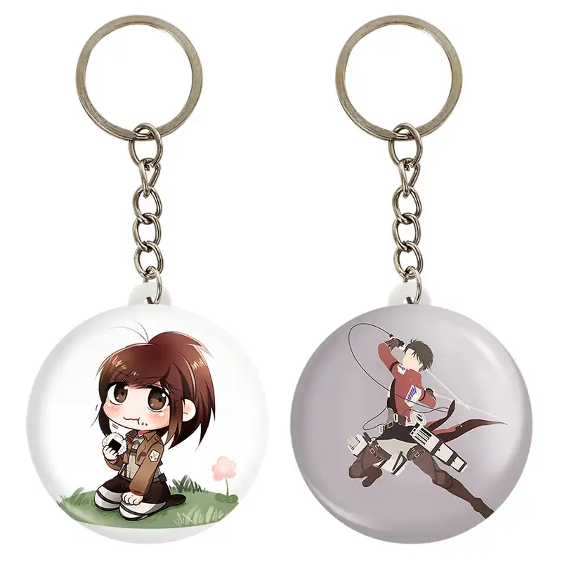 جاکلیدی خندالو مدل ساشا انیمه اتک آن تایتان کد 1855518553 مجموعه 2 عددی