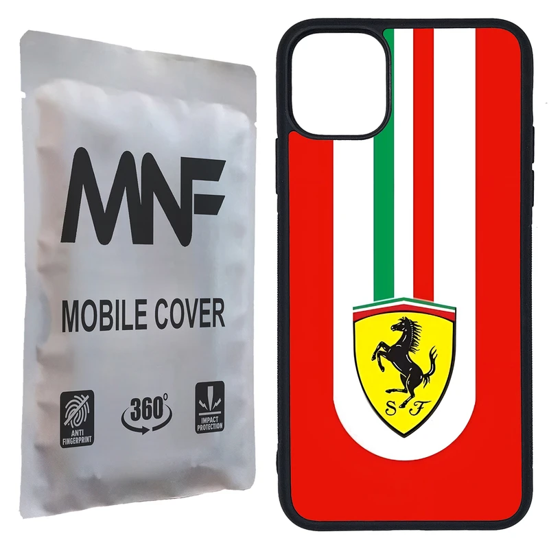 کاور ام ان اف طرح Ferrari کد P-201 مناسب برای گوشی موبایل اپل iPhone 11 Pro Max