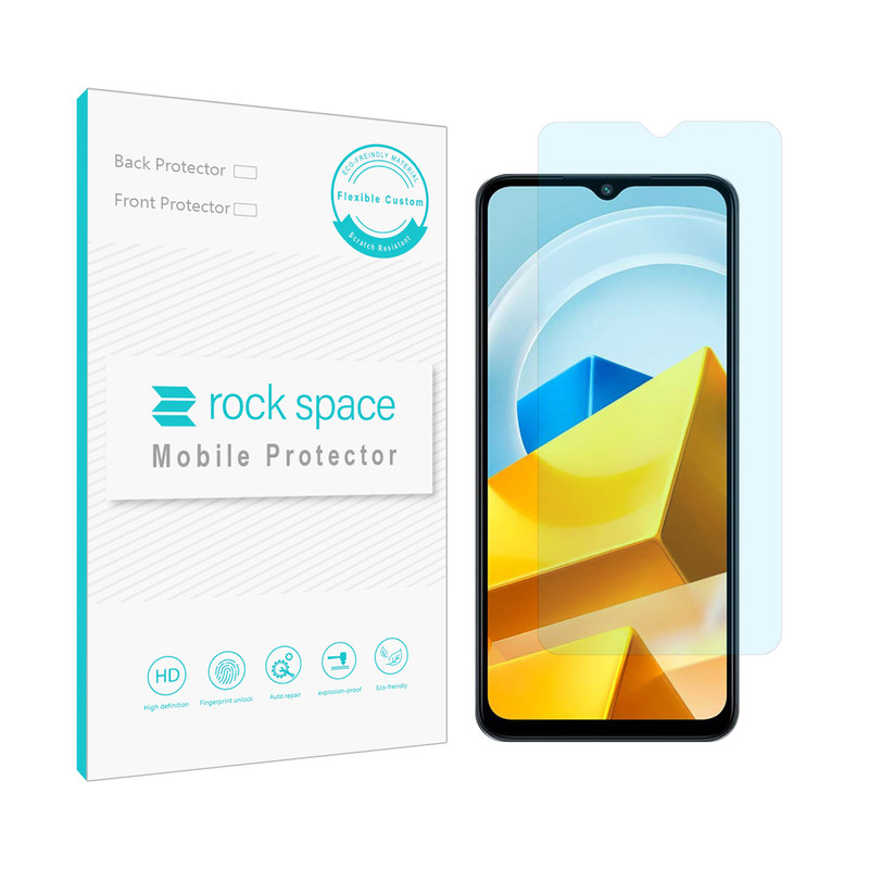 محافظ صفحه نمایش آنتی بلو راک اسپیس مدل HyBLU مناسب برای گوشی موبایل شیائومی Poco M5