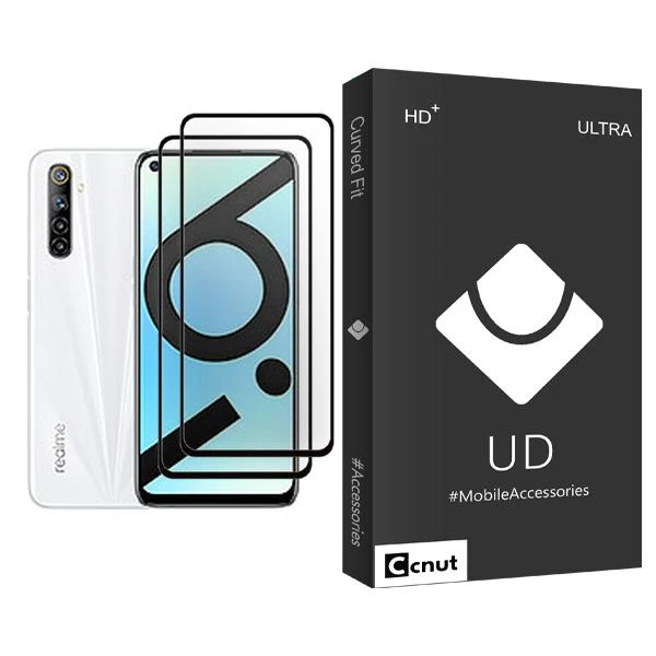 محافظ صفحه نمایش کوکونات مدل UDB Ultra MIX002 مناسب برای گوشی موبایل ریلمی 6i  بسته دو عددی