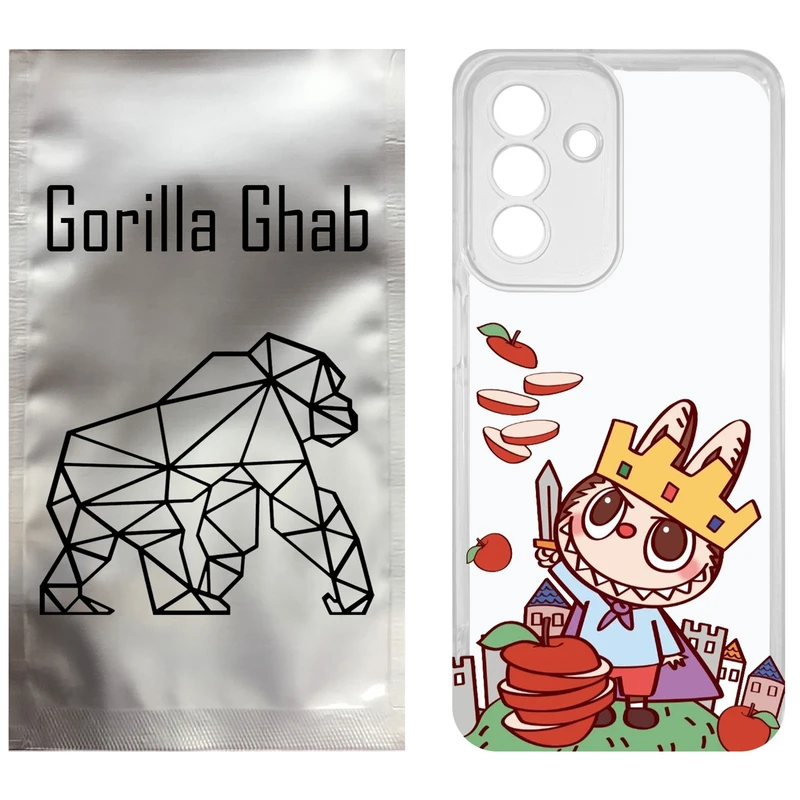 کاور گوریلا قاب مدل CLG کد 115 طرح لبوبو Labubu مناسب برای گوشی موبایل سامسونگ Galaxy A26 / A17