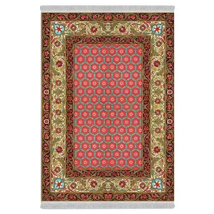 فرش پارچه‌ای دفه مدل فرشینه هازان مخمل کد 162