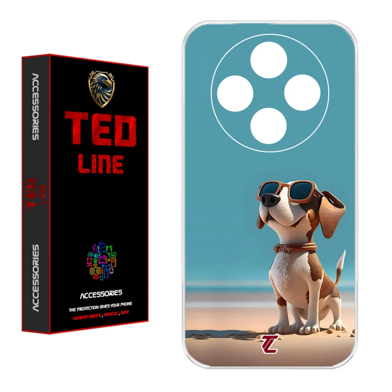 کاور تدلاین طرح سگ کد 1187 مناسب برای گوشی موبایل شیائومی Redmi 14C / Poco C75