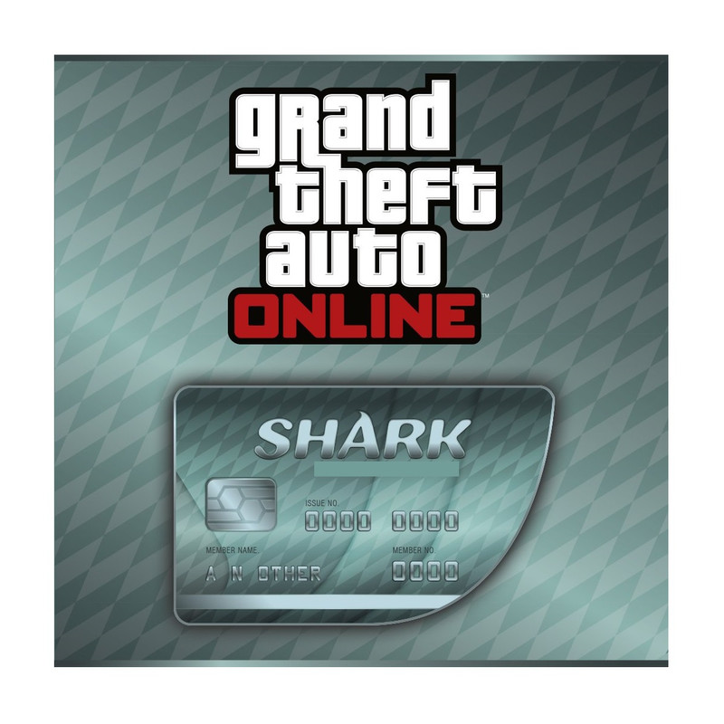 گیفت کارت 1,250,000 اعتباری مدل GTA V 1250 PC گریت شارک