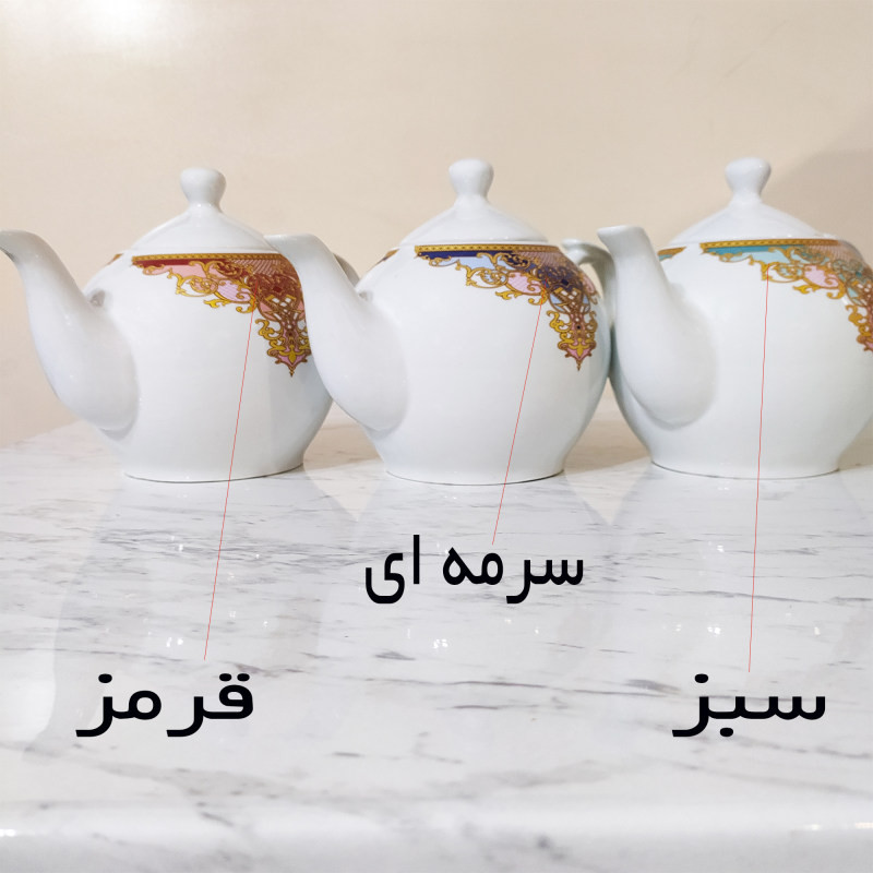 قوری الماس مدل زرین کد 7cup