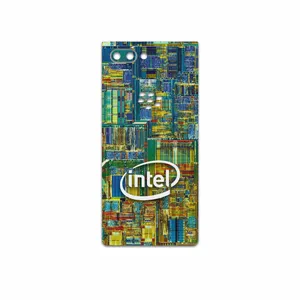 MAHOOT Intel Brand Cover Sticker for BlackBerry Key 2