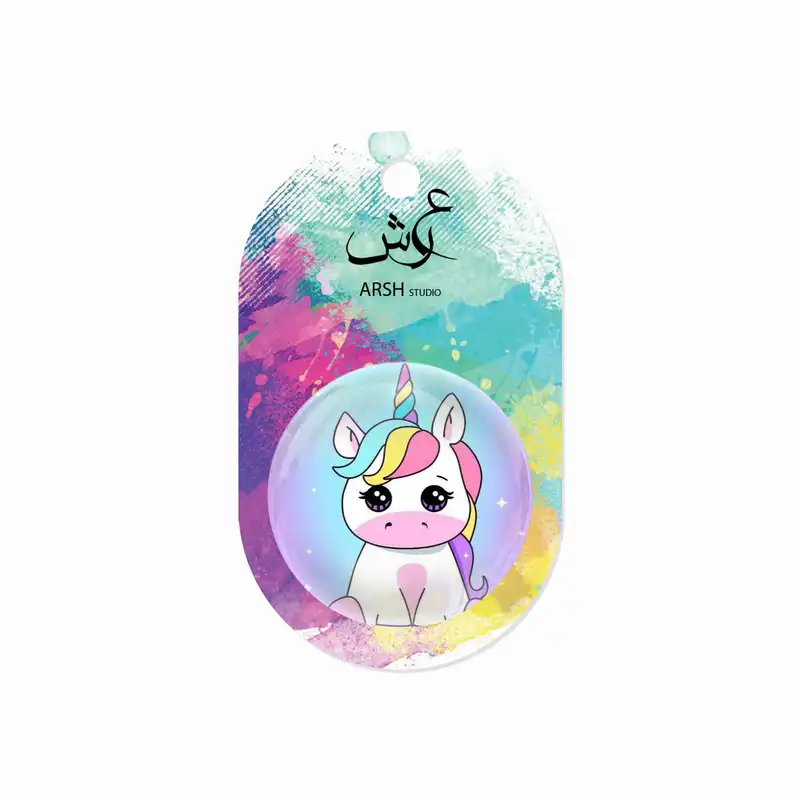 مگنت عرش طرح فانتزی اسب تک شاخ کد Asm037