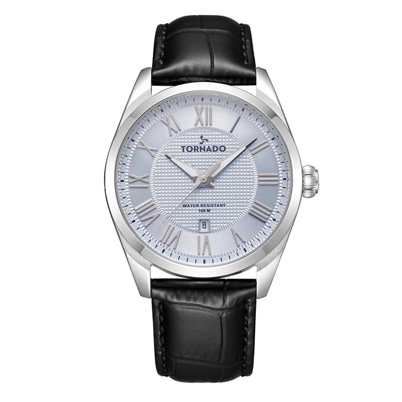 ساعت مچی عقربه‌ای مردانه تورنادو مدل T8007-SLBL