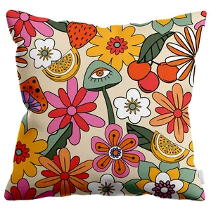 کوسن مدل گل گلی کد 1668