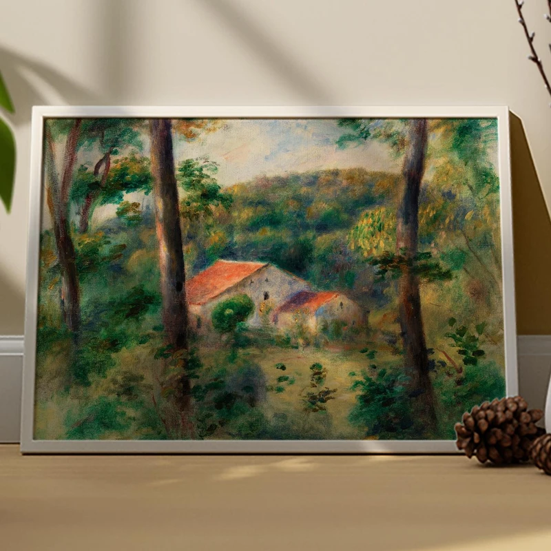  تابلو الین هوم طرح پیر اگوست رنوآر مدل مخمل کد 4011316