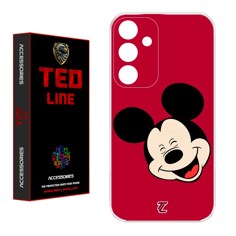 کاور تدلاین طرح میکی موس کد 1213 مناسب برای گوشی موبایل سامسونگ Galaxy A56 / A36