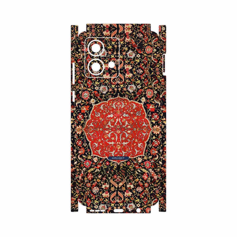 برچسب پوششی ماهوت مدل Persian_Carpet_Red-FullSkin مناسب برای گوشی موبایل موتورولا Moto G84