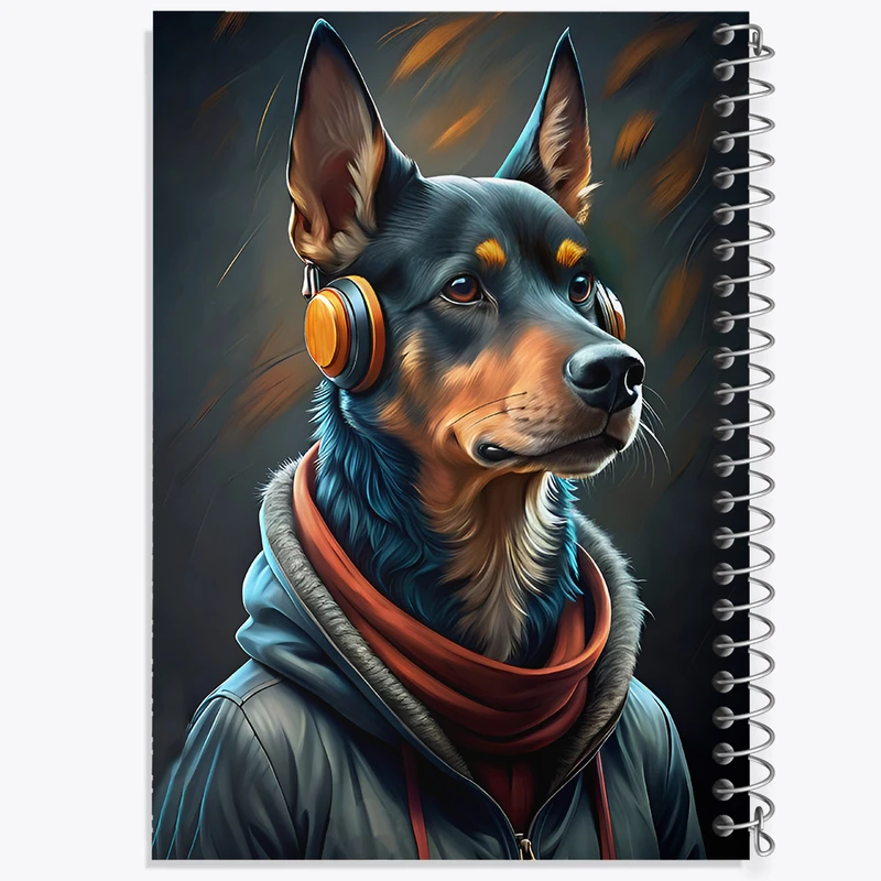 دفتر نقاشی 50 برگ خندالو طرح سگ (Dog) کد F7081