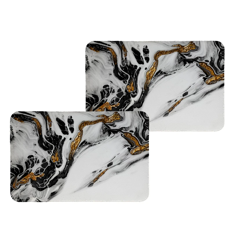 زیربشقابی طرح سنگ کد 8624 مجموعه 2عددی