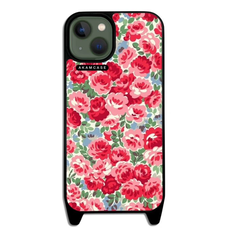 کاور آکام مدل AMC-WLA13-FLOWERS13 مناسب برای گوشی موبایل اپل iPhone 13