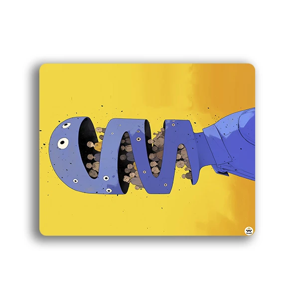 ماوس پد شادیت مدل کاراکتر کد1329 سایز 19*24 سانتیمتر 