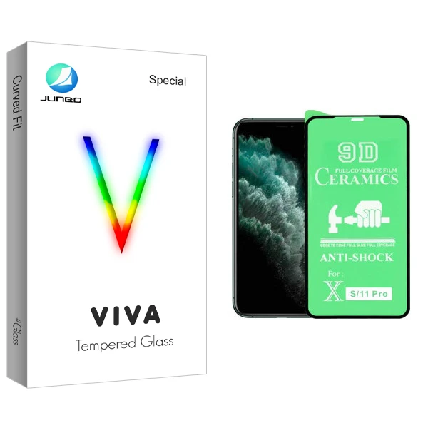 محافظ صفحه نمایش جانبو مدل Viva Glass مناسب برای گوشی موبایل اپل iphone11 Pro