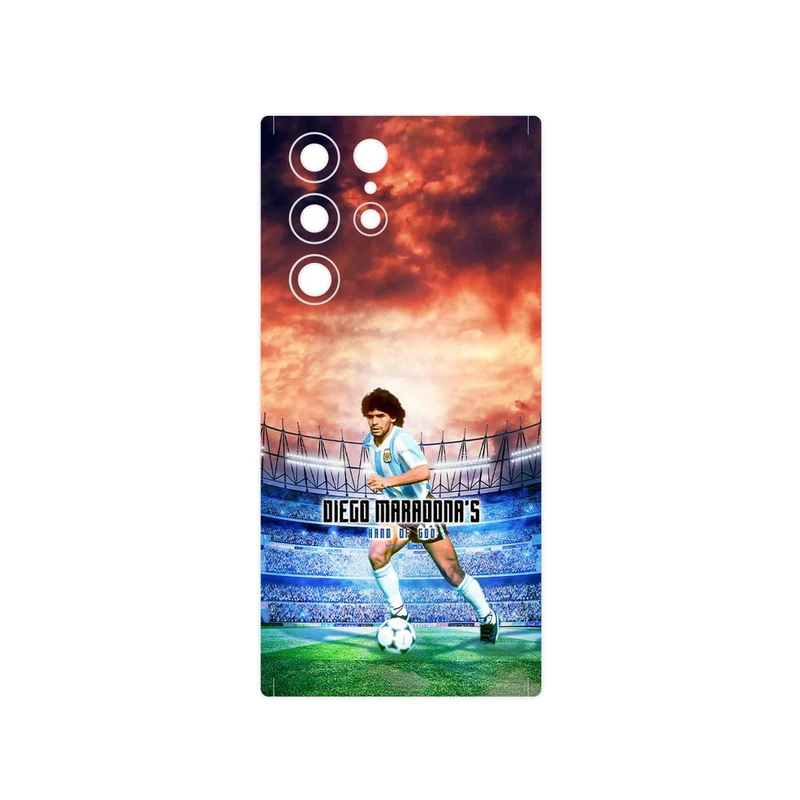 برچسب پوششی ماهوت مدل Diego Maradona مناسب برای گوشی موبایل سامسونگ Galaxy S22 Ultra 5G