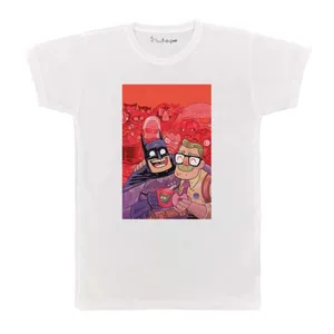 تی شرت بچگانه پرمانه طرح بتمن کد pmt.4065