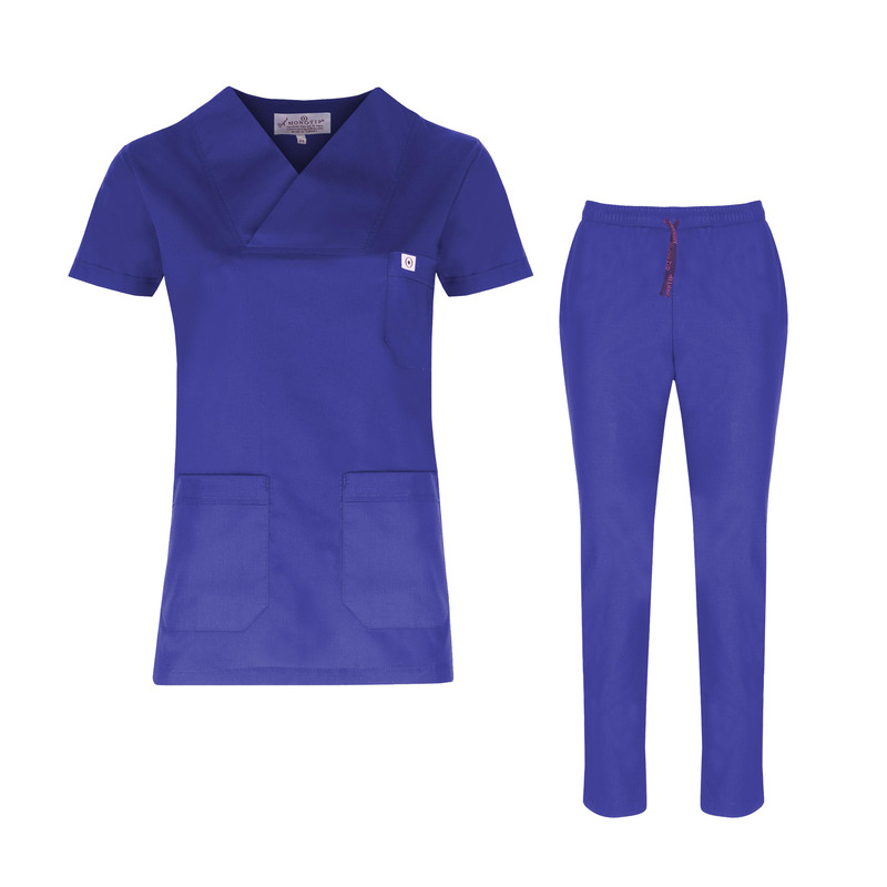 ست روپوش و شلوار جراحی مونوتیپ مدل A-015-SK