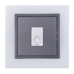 پریز تلفن ایفاپل مدل LOGUS90 CRYSTAL کد 90910TCS/21252/90712