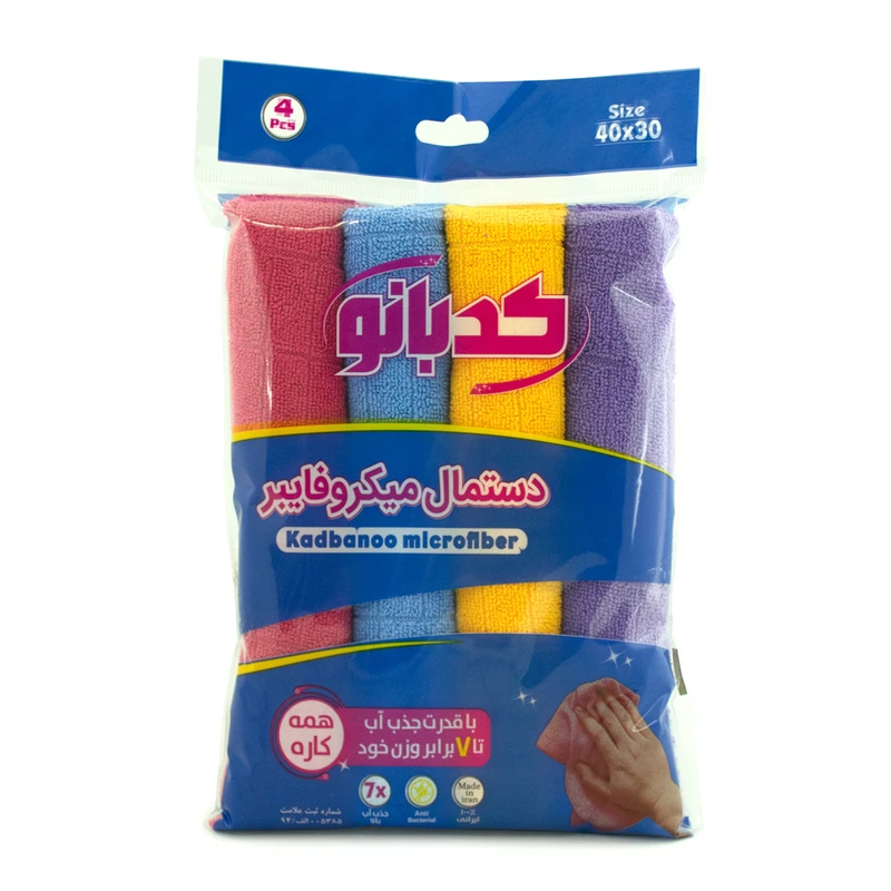 دستمال آشپزخانه کدبانو مدل 4030 بسته 4 عددی
