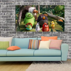 تابلو شاسی کودک مدل Angry Birds کد 16