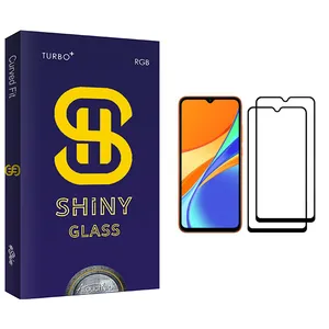 Atouchbo Shiny Glass Screen Protector For Xiaomi Redmi 9C Pack Of 2