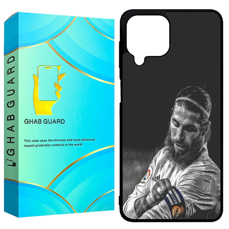 کاور قاب گارد طرح سرجیو راموس مدل GCHPA224 مناسب برای گوشی موبایل سامسونگ Galaxy A22 4G / M22 4G / M32 4G
