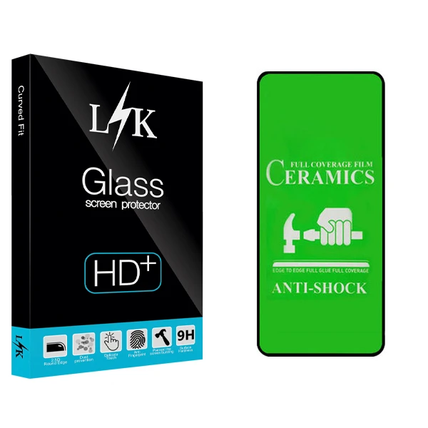 محافظ صفحه نمایش سرامیکی ال کی مدل +LITE مناسب برای گوشی موبایل شیائومی Poco X3