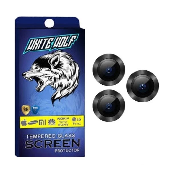 محافظ لنز دوربین وایت ولف مدل رینگی مناسب برای گوشی موبایل اپل iPhone 15 Pro Max