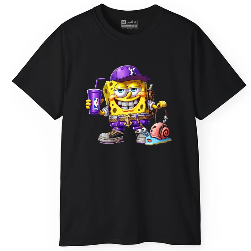 تی‌شرت آستین کوتاه مردانه پاد آفرین مدل PT536