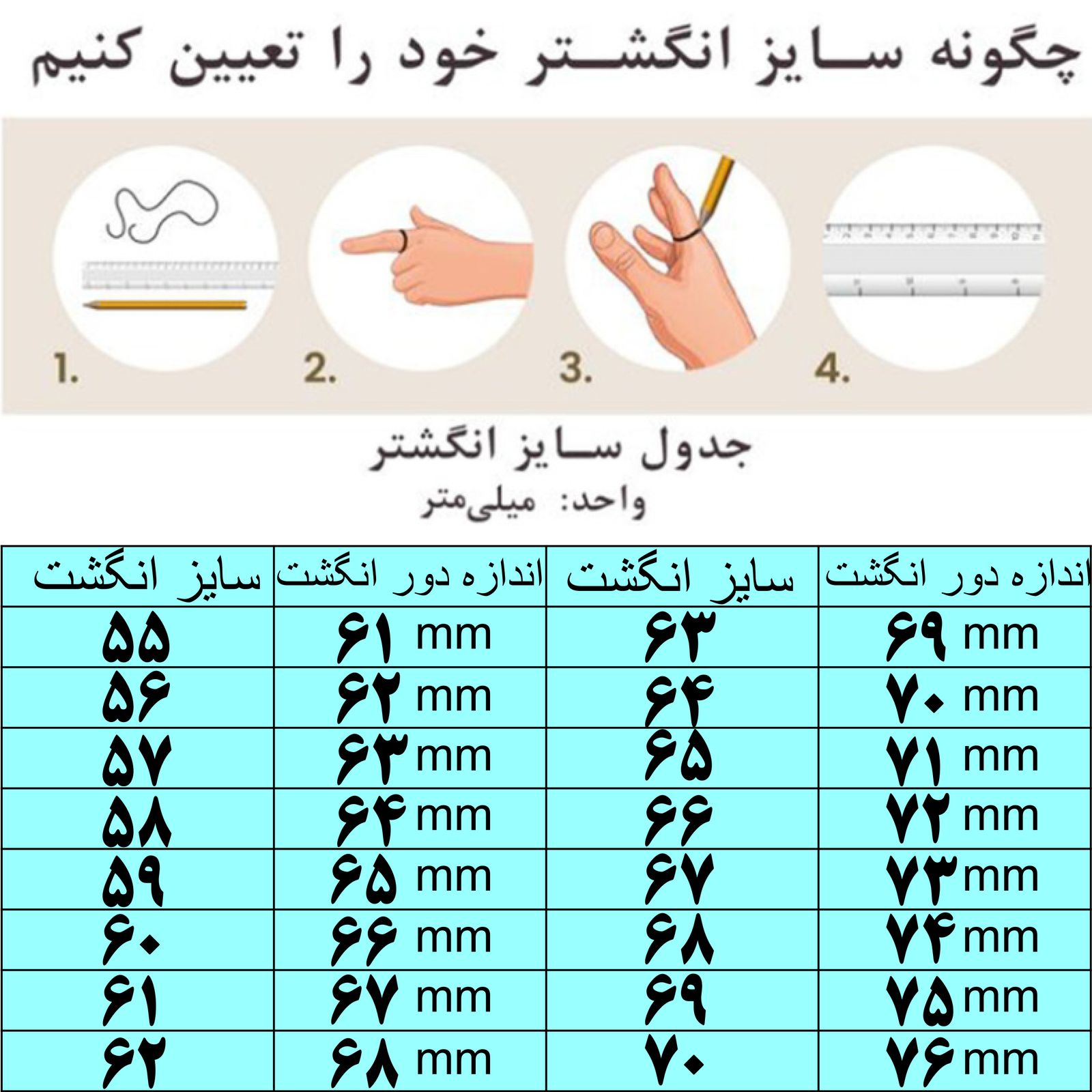 انگشتر نقره مردانه دلی جم مدل مستطیل افقی نگین مالاکیت طبیعی - - 6