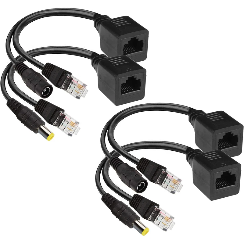 آداپتور POE مدل RJ45 بسته 4 عددی