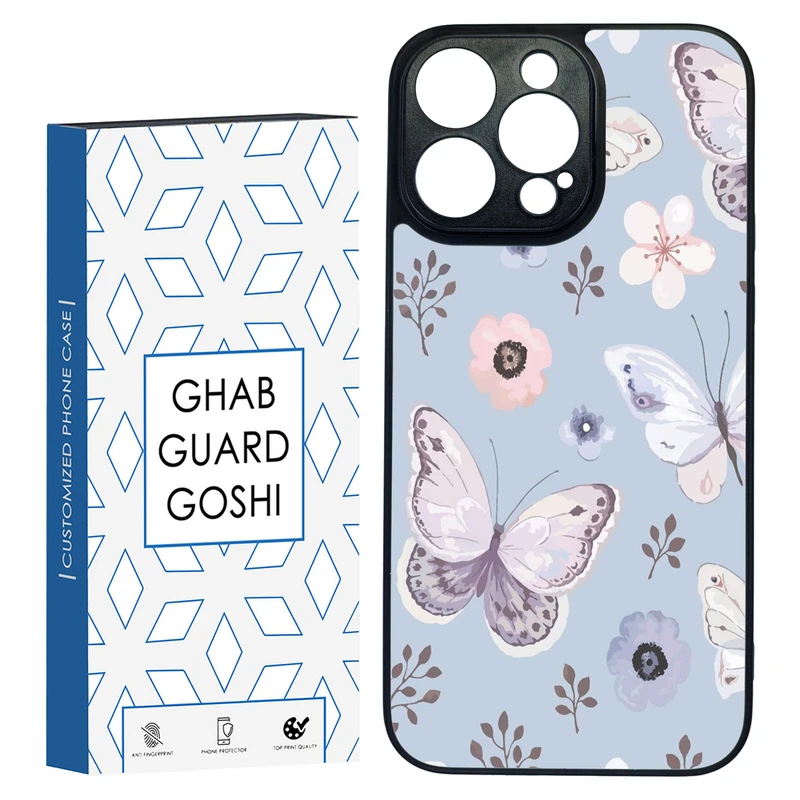 کاور قاب گارد گوشی طرح پروانه کد TPU-004 مناسب برای گوشی موبایل اپل Iphone 14 PRO MAX