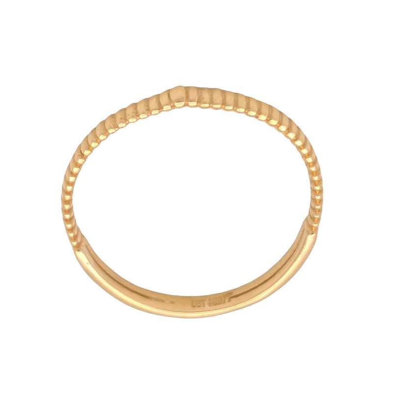 انگشتر طلا 18 عیار زنانه ناریا مدل  ELARIS کد AB-21-8  سایز 53