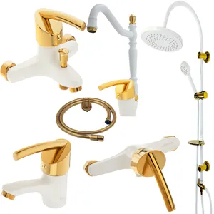 ست شیرآلات لیگوریا مدل 1014 مجموعه 6 عددی