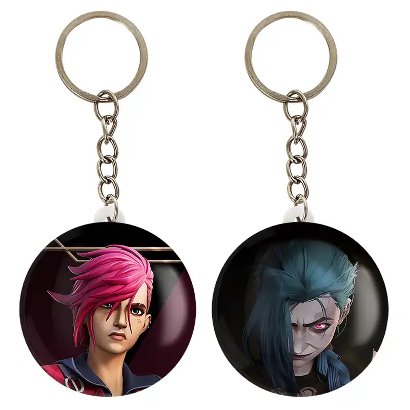 جاکلیدی خندالو مدل جینکس و وای آرکین Arcane کد 2110821102 مجموعه 2 عددی