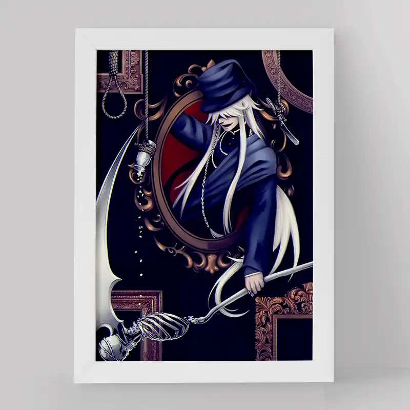 تابلو خندالو مدل اندرتیکر انیمه خادم سیاه کد 16335