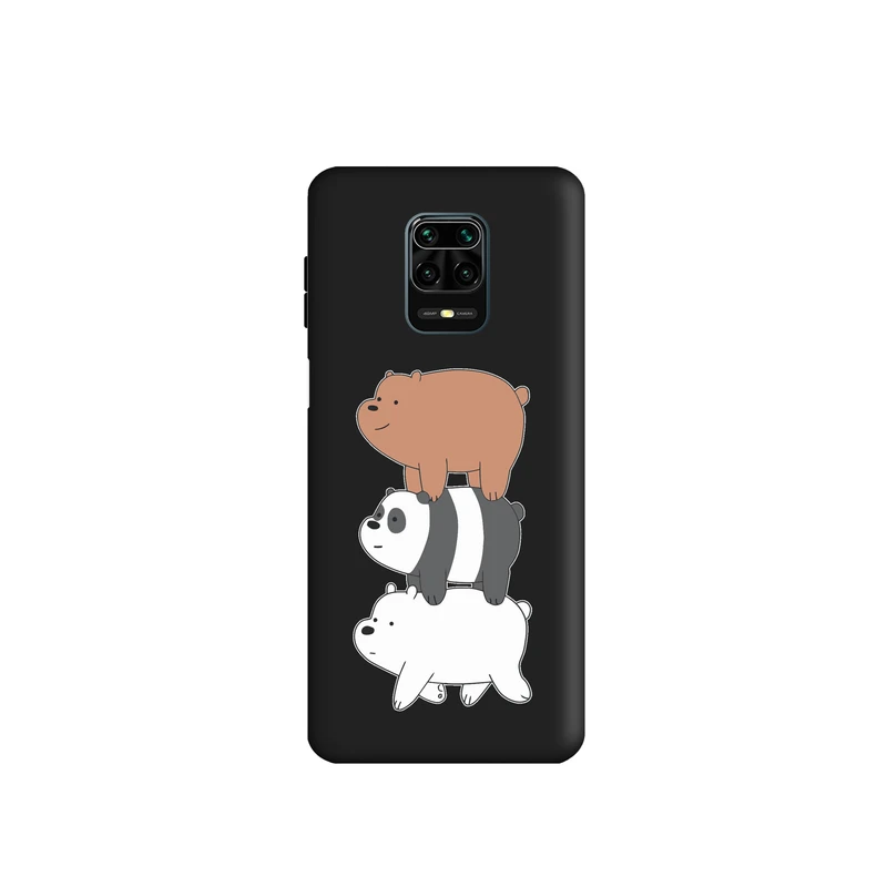 کاور طرح خرس های کله فندقی کد s3235 مناسب برای گوشی موبایل شیائومی Redmi Note 9s / Note 9 Pro  