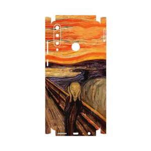 MAHOOT The Scream of Munch-FullSkin Cover Sticker for Huawei Y6p