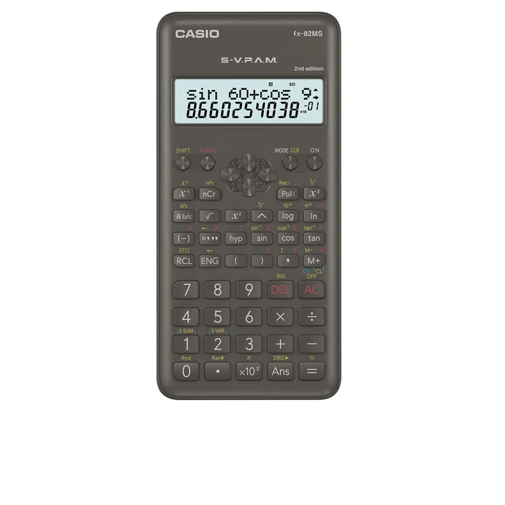 ماشین حساب کاسیو مدل FX-82-MS 2nd edition