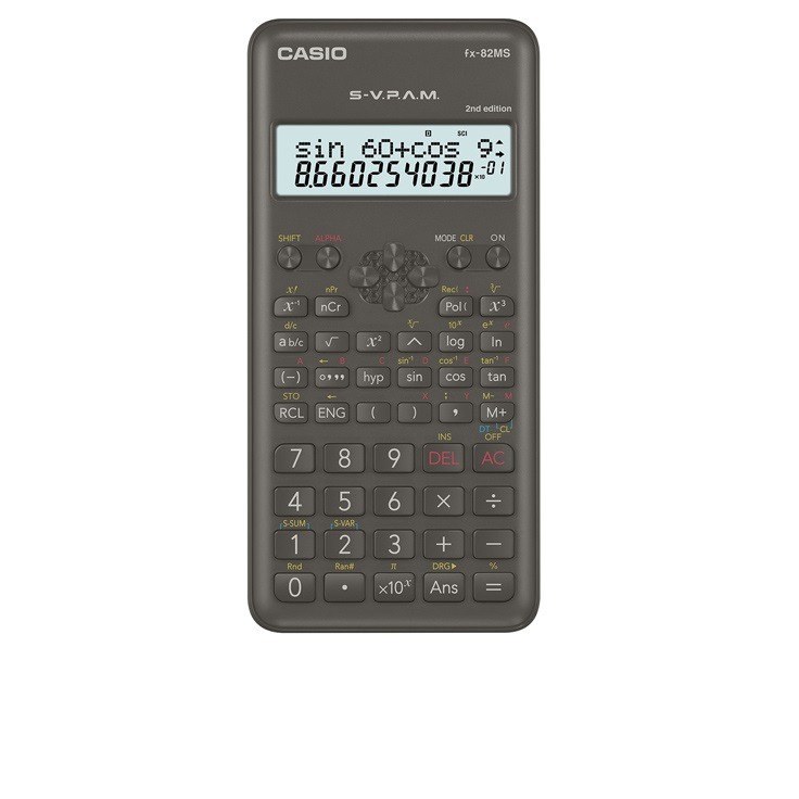 ماشین حساب کاسیو مدل FX-82-MS 2nd edition