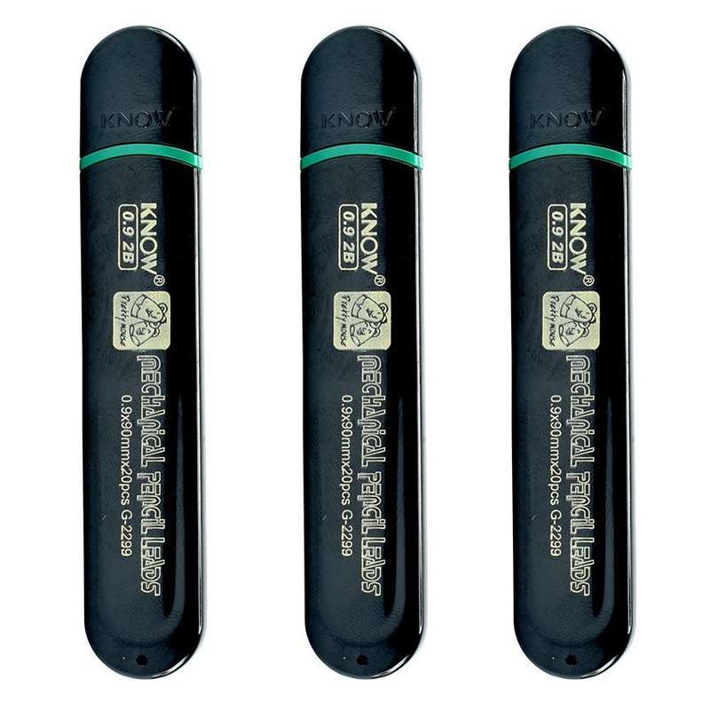 نوک مداد نوکی 0.9 میلی متری نو مدل فلشی G-2297 کد 007 بسته 3 عددی نوک مداد نوکی 0.9 میلی متری نو مدل فلشی G-2297 کد 007 بسته 3 عددی