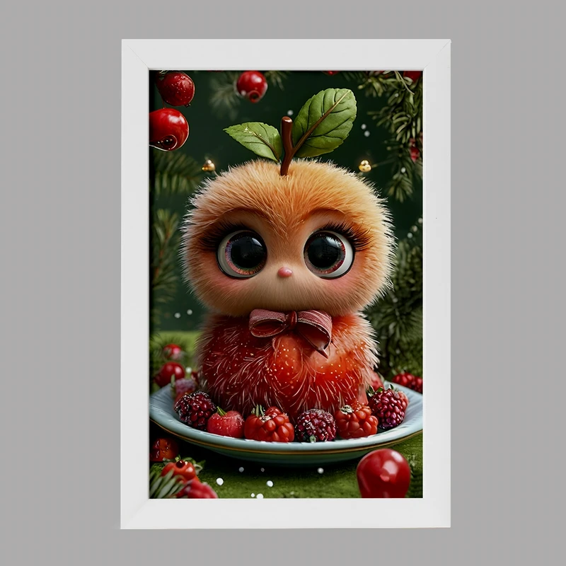 تابلو خندالو مدل میوه ی کیوت کد F8128