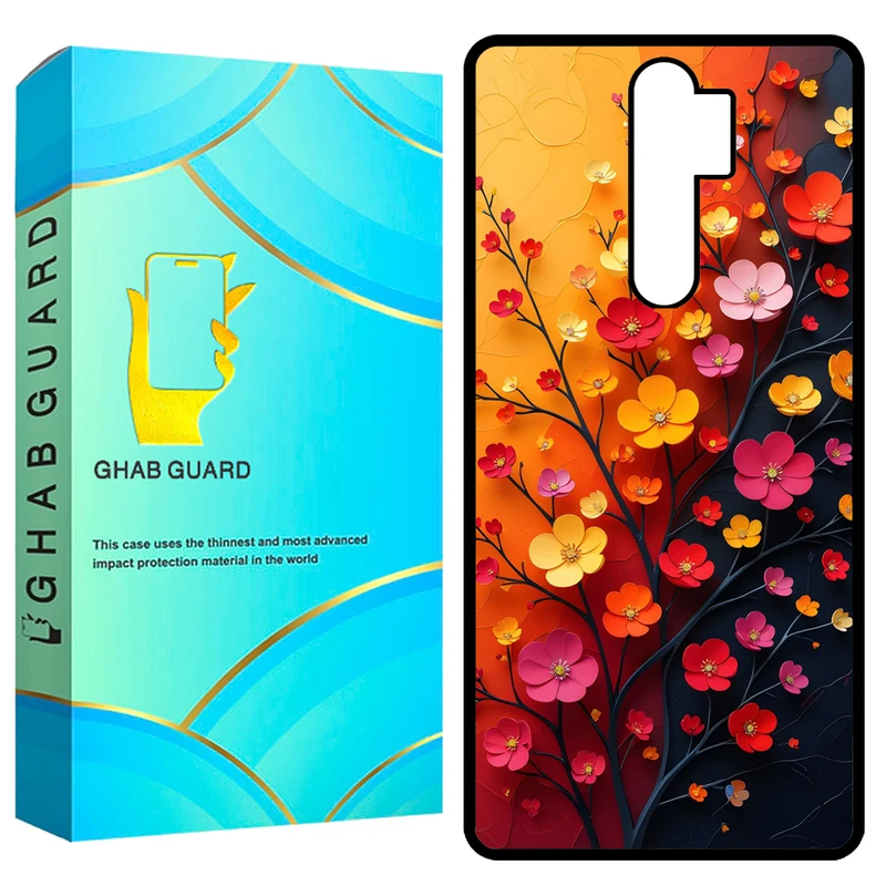 کاور قاب گارد طرح گل مدل GCHPN8P مناسب برای گوشی موبایل شیائومی Redmi Note 8 Pro