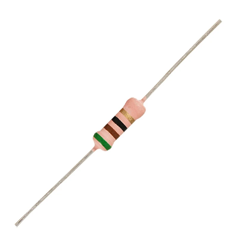 مقاومت 51 اهم 1/4 وات  مدل 51R1/4W بسته 50 عددی